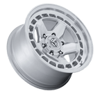 Fuel 1Pc Fc894 Core 17X8.5 +0 Hyper Silver W/ Machined Face