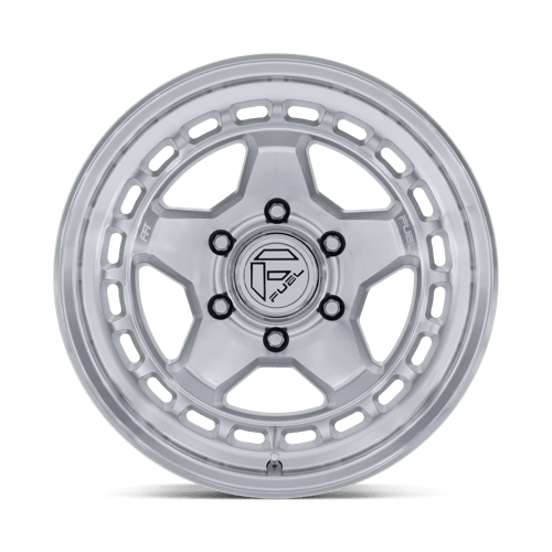 Fuel 1Pc Fc894 Core 17X8.5 +25 Hyper Silver W/ Machined Face