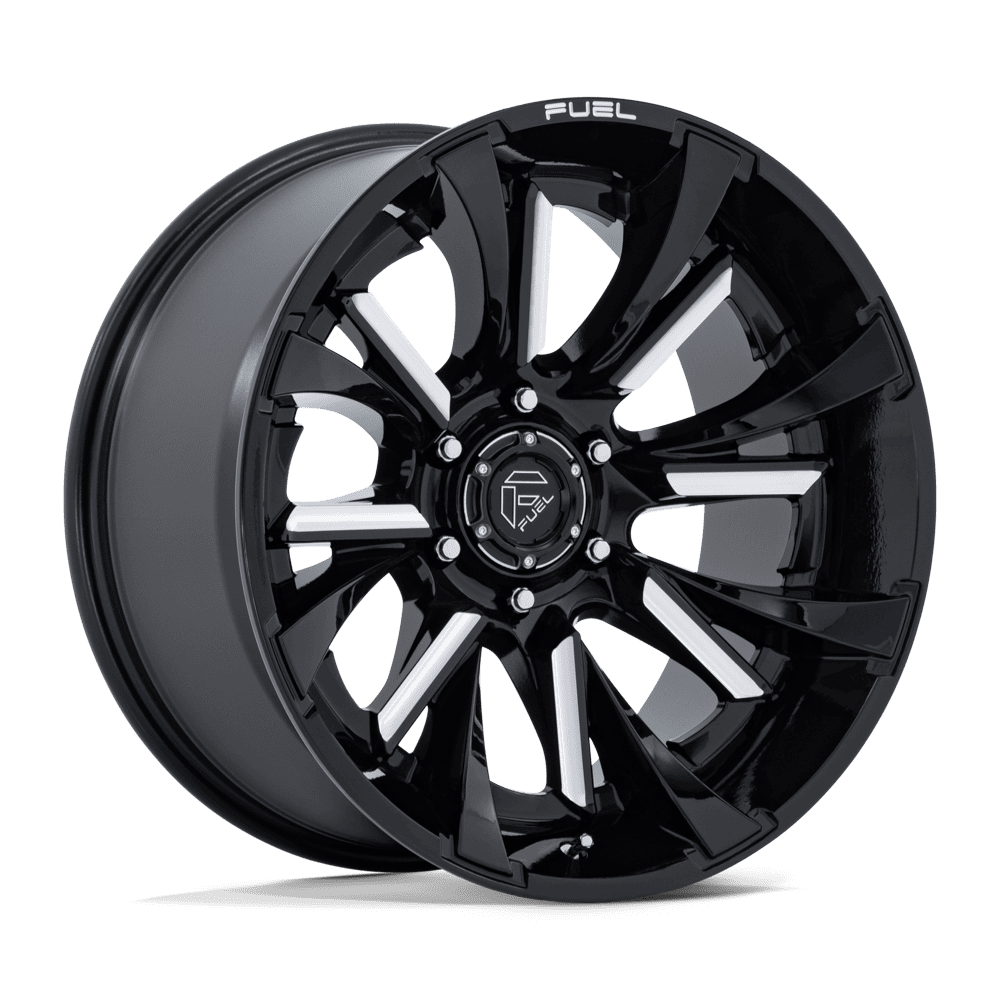 Fuel 1Pc Fc895 Tantrum 20X9 +20 Gloss Black Milled