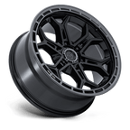 Fuel 1Pc Fc896 Heathen 20X9 +1 Gloss Black Gloss Gunmetal Lip
