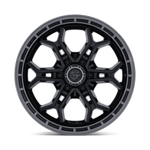 Fuel 1Pc Fc896 Heathen 20X9 +20 Gloss Black Gloss Gunmetal Lip
