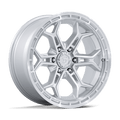 Fuel 1Pc Fc896 Heathen 20X9 +20 Gloss Silver W/ Machined Face