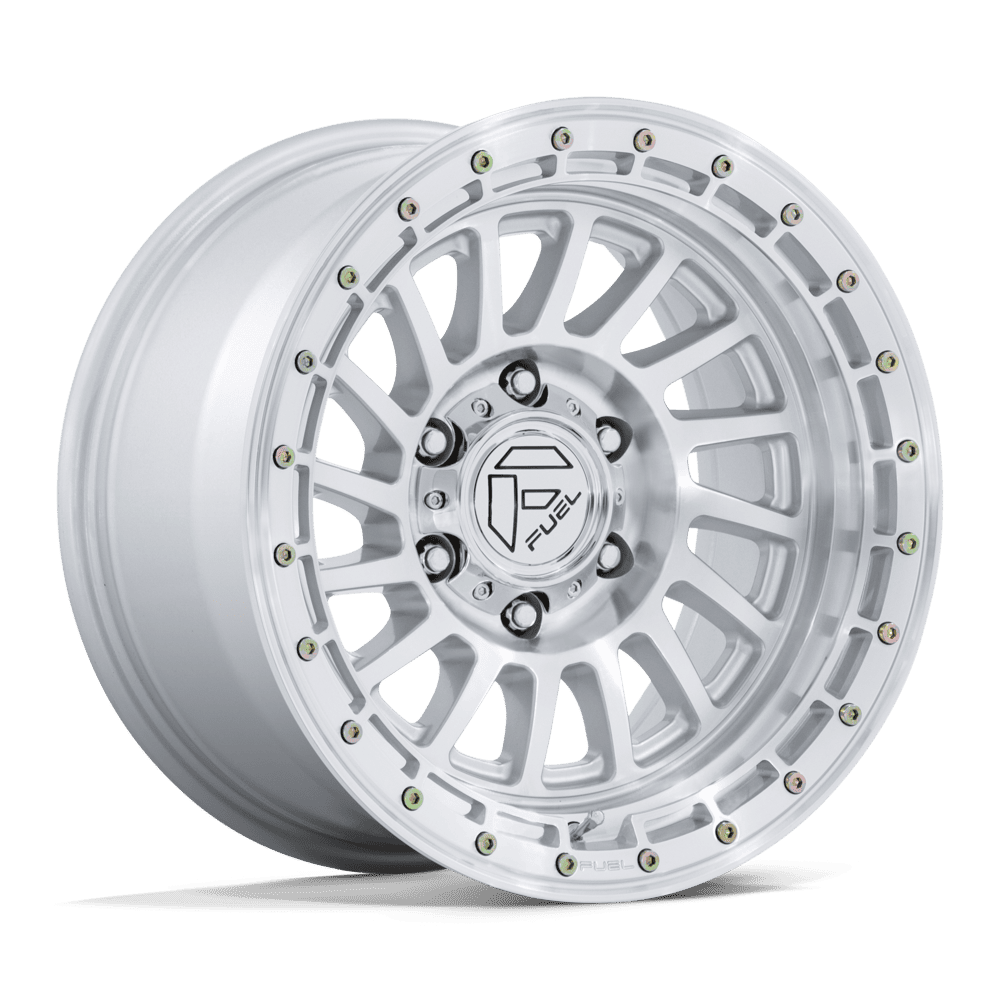 Fuel 1Pc Fc897 Havoc 20X9 +1 Gloss Silver W/ Machined Face