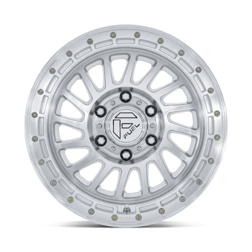 Fuel 1Pc Fc897 Havoc 20X9 +20 Gloss Silver W/ Machined Face