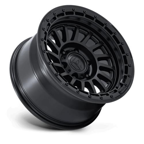 Fuel 1Pc Fc897 Havoc 18X9 +1 Matte Black W/ Gloss Black Lip
