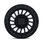 Fuel 1Pc Fc897 Havoc 20X9 +20 Matte Black W/ Gloss Black Lip