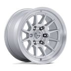 Fuel 1Pc Fc902 Spur 17X9 +1 Gloss Silver W/ Machined Face