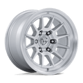 Fuel 1Pc Fc902 Spur 17X9 -12 Gloss Silver W/ Machined Face