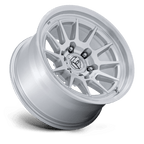 Fuel 1Pc Fc902 Spur 17X8.5 +25 Gloss Silver W/ Machined Face