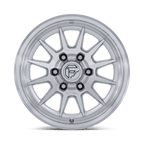 Fuel 1Pc Fc902 Spur 17X8.5 +25 Gloss Silver W/ Machined Face