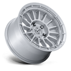 Fuel 1Pc Fc905 Ascend 17X9 +1 Gloss Silver W/ Machined Face