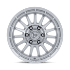 Fuel 1Pc Fc905 Ascend 17X8.5 +25 Gloss Silver W/ Machined Face