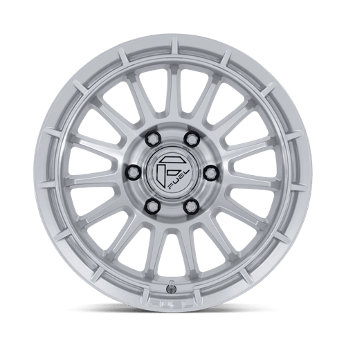 Fuel 1Pc Fc905 Ascend 17X8.5 +25 Gloss Silver W/ Machined Face
