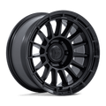 Fuel 1Pc Fc905 Ascend 20X9 +1 Matte Black W/ Gloss Black Lip