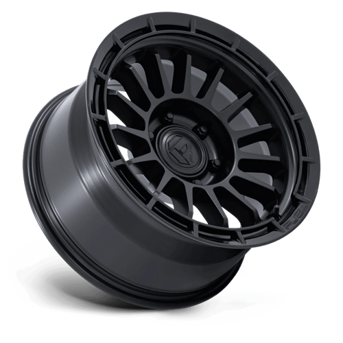 Fuel 1Pc Fc905 Ascend 17X9 -12 Matte Black W/ Gloss Black Lip