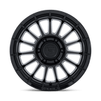 Fuel 1Pc Fc905 Ascend 17X8.5 +25 Matte Black W/ Gloss Black Lip