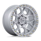 Fuel 1Pc Fc908 Puma 17X9 -12 Gloss Silver W/ Machined Face
