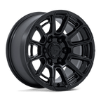 Fuel 1Pc Fc910 Foxhound 17X9 +1 Blackout