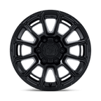 Fuel 1Pc Fc910 Foxhound 17X9 +1 Blackout