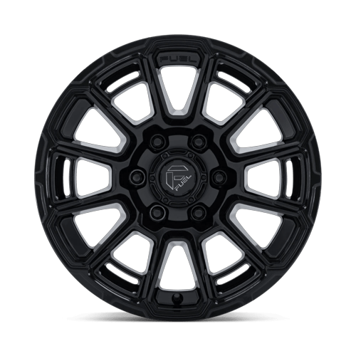 Fuel 1Pc Fc910 Foxhound 17X9 +1 Gloss Black