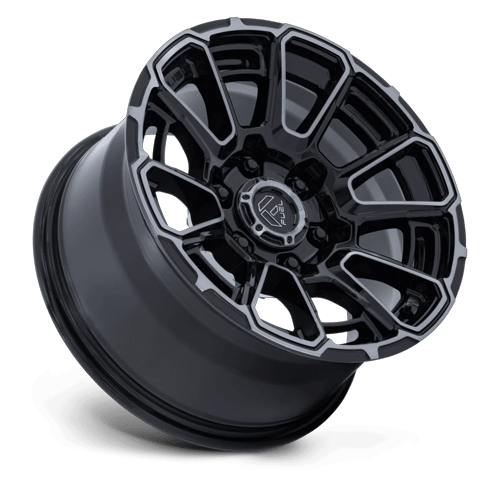Fuel 1Pc Fc910 Foxhound 17X9 +1 Gloss Black Dark Tinted Clear