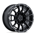 Fuel 1Pc Fc910 Foxhound 18X9 +1 Gloss Black Dark Tinted Clear
