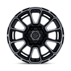 Fuel 1Pc Fc910 Foxhound 18X9 +1 Gloss Black Dark Tinted Clear