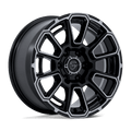 Fuel 1Pc Fc910 Foxhound 18X9 +20 Gloss Black Dark Tinted Clear