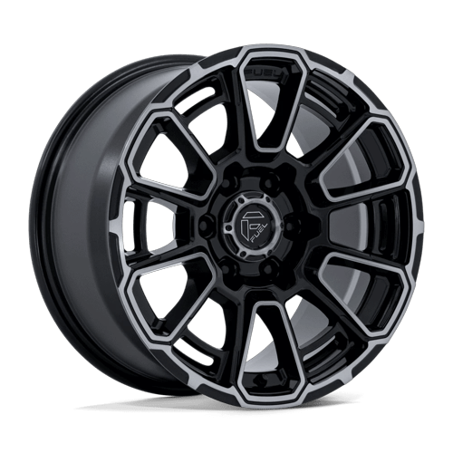Fuel 1Pc Fc910 Foxhound 18X9 +20 Gloss Black Dark Tinted Clear