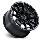Fuel 1Pc Fc910 Foxhound 18X9 +20 Gloss Black Dark Tinted Clear