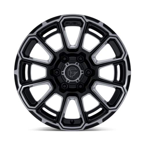 Fuel 1Pc Fc910 Foxhound 18X9 +20 Gloss Black Dark Tinted Clear