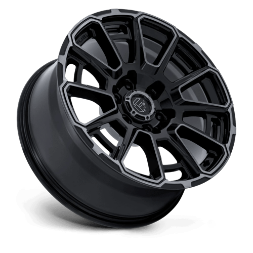 Fuel 1Pc Fc910 Foxhound 20X9 +1 Gloss Black Dark Tinted Clear
