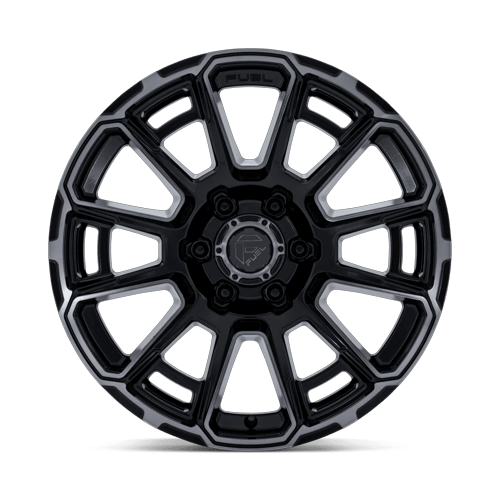 Fuel 1Pc Fc910 Foxhound 20X9 +1 Gloss Black Dark Tinted Clear