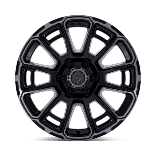 Fuel 1Pc Fc910 Foxhound 20X9 +20 Gloss Black Dark Tinted Clear