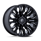 Fuel 1Pc D803 Flame 20X9 +1 Gloss Black Milled