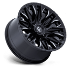 Fuel 1Pc D803 Flame 20X9 +20 Gloss Black Milled
