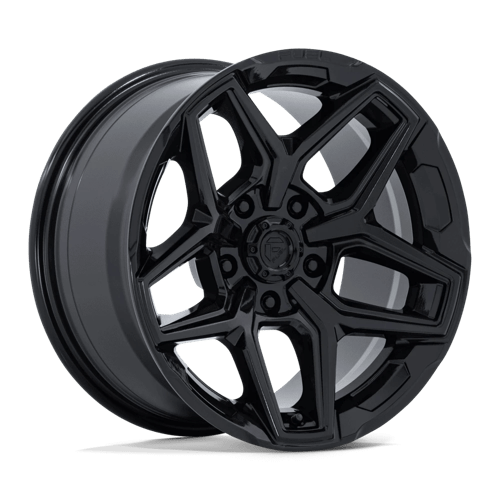Fuel 1Pc Flux 17X9 -12 Gloss Black