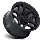 Fuel 1Pc Flux 17X9 -12 Gloss Black