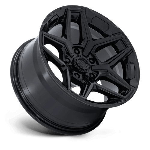 Fuel 1Pc Flux 17X9 -12 Gloss Black
