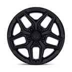 Fuel 1Pc Flux 17X9 -12 Gloss Black
