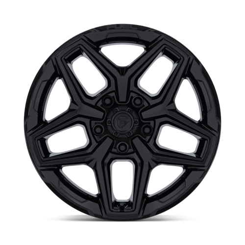 Fuel 1Pc Flux 17X9 -12 Gloss Black