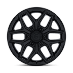 Fuel 1Pc Flux 17X9 -12 Gloss Black