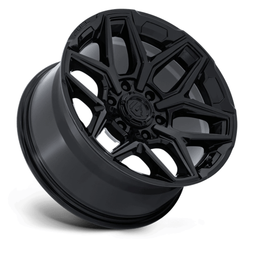Fuel 1Pc Flux 17X9 +1 Gloss Black