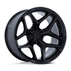 Fuel 1Pc Flux 17X9 +1 Gloss Black
