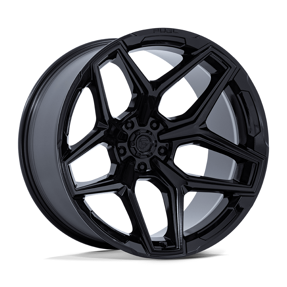 Fuel 1Pc Flux 24X10 +0 Gloss Black