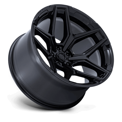 Fuel 1Pc Flux 17X9 -12 Gloss Black