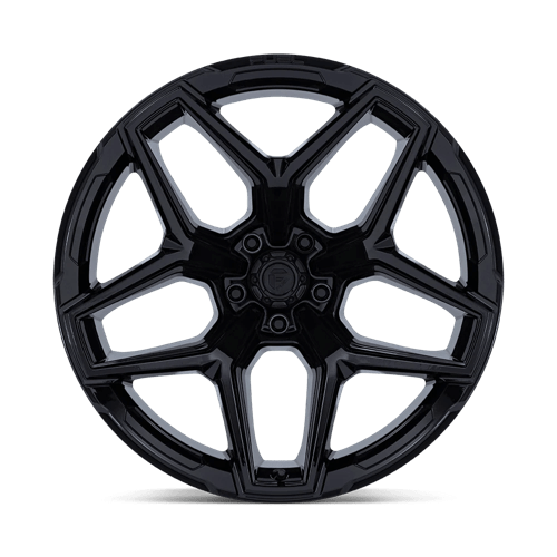 Fuel 1Pc Flux 22X10 -18 Gloss Black