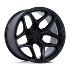 Fuel 1Pc Flux 20X10 -18 Gloss Black