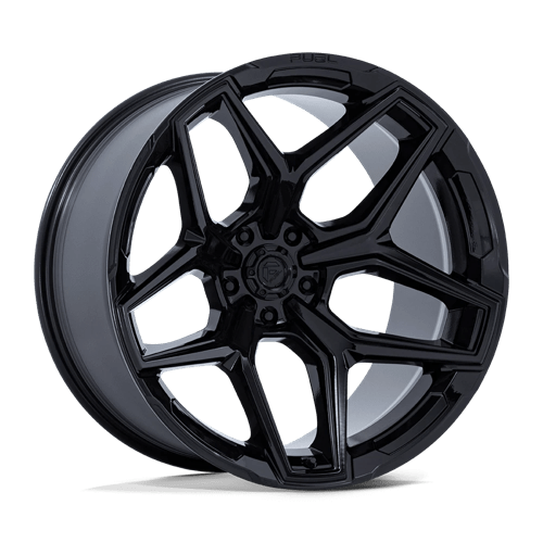 Fuel 1Pc Flux 20X10 -18 Gloss Black