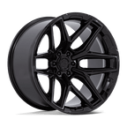 Fuel 1Pc Flux 22X10 -18 Gloss Black